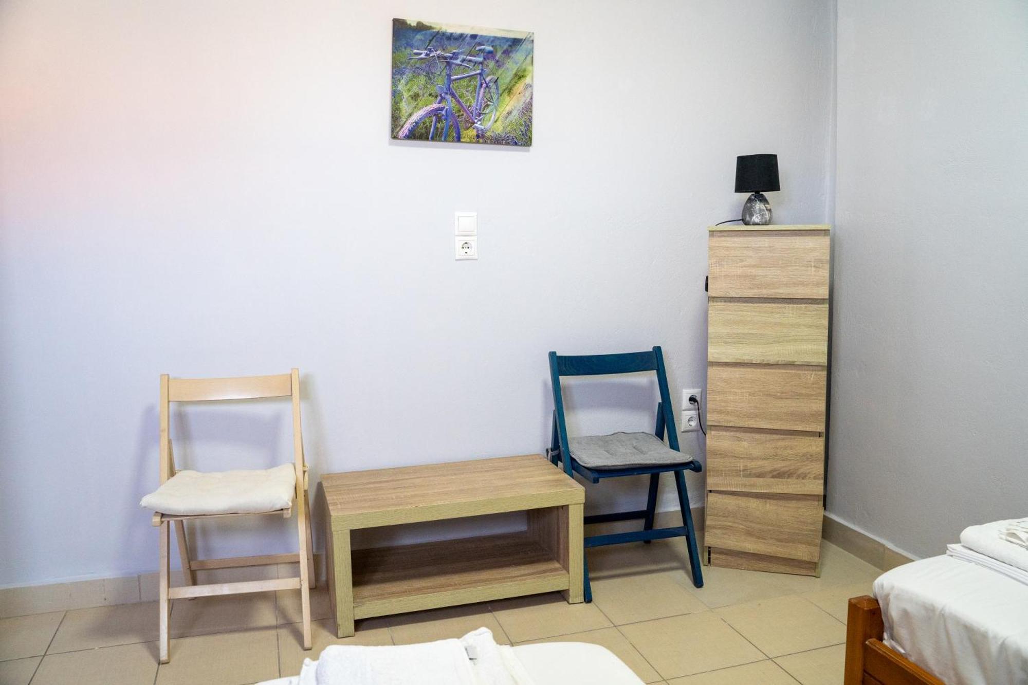 Nefeli Rooms Agia Marina Exterior foto